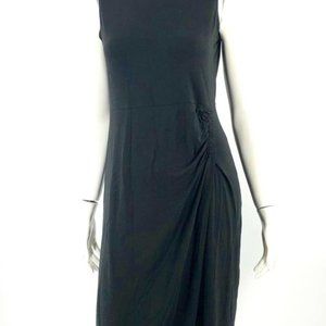 j. jill Wearever Collection Black Jersey Dress